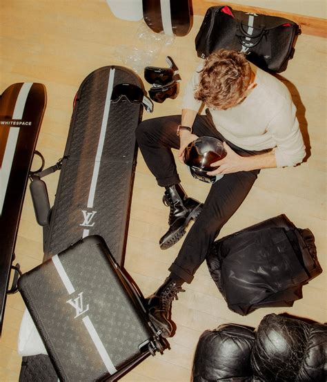 shaun white lv snowboard bag|Shaun White Says Virgil Abloh Influenced His New Whitespace .